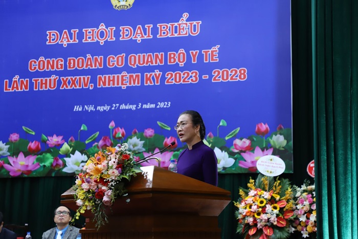 Công đoàn Y tế Việt Nam đẩy nhanh tiến độ Đại hội Công đoàn cơ sở