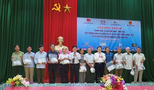 Hội Quân dân y Việt Nam với công tác chăm sóc sức khỏe nhân dân tại Nam Đàn, Nghệ An năm 2023