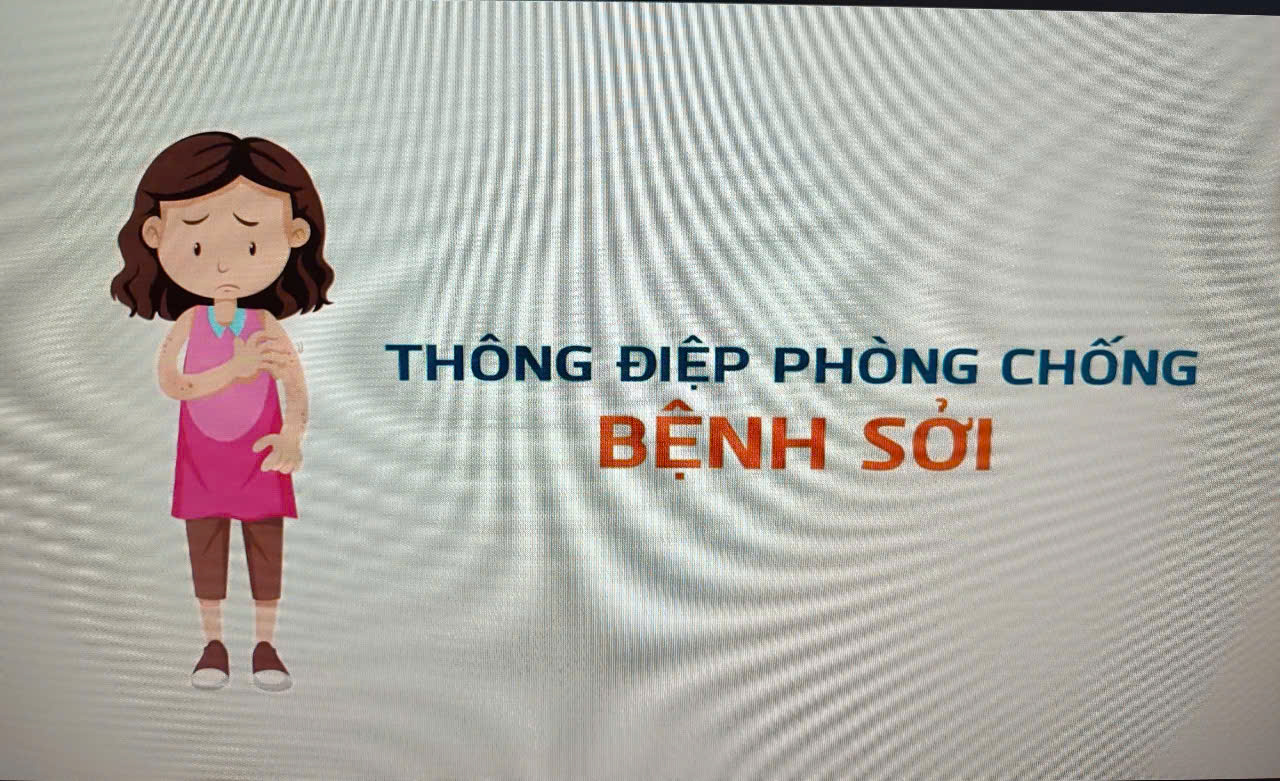 THÔNG ĐIỆP PHÒNG, CHỐNG BỆNH SỞI