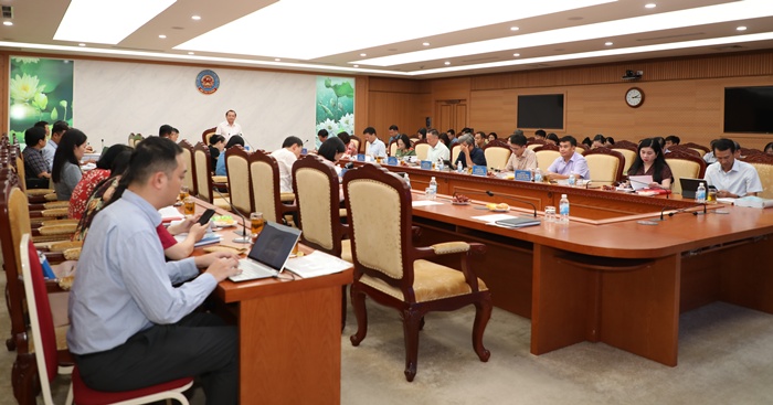 Phiên họp toàn thể Hội đồng thẩm định nhà nước Thẩm định Báo cáo đề xuất chủ trương đầu tư Chương trình mục tiêu quốc gia về chăm sóc sức khỏe, dân số và phát triển  giai đoạn 2026-2035