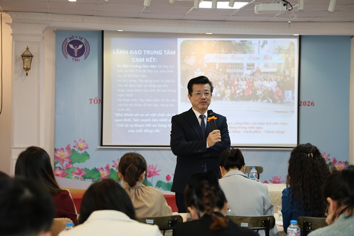 Trung tâm Truyền thông - GDSK Trung ương tổ chức Hội nghị viên chức, người lao động năm 2026 và tổng kết công tác năm 2025