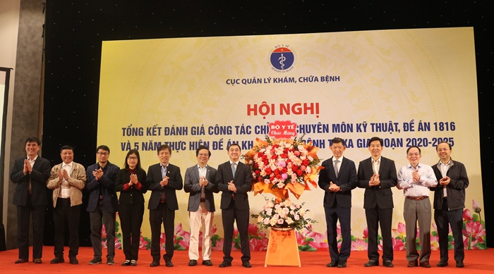 Hội nghị Tổng kết đánh giá công tác Chỉ đạo chuyên môn kỹ thuật, Đề án 1816 và 5 năm thực hiện Đề án Khám, chữa bệnh từ xa giai đoạn 2020 - 2025