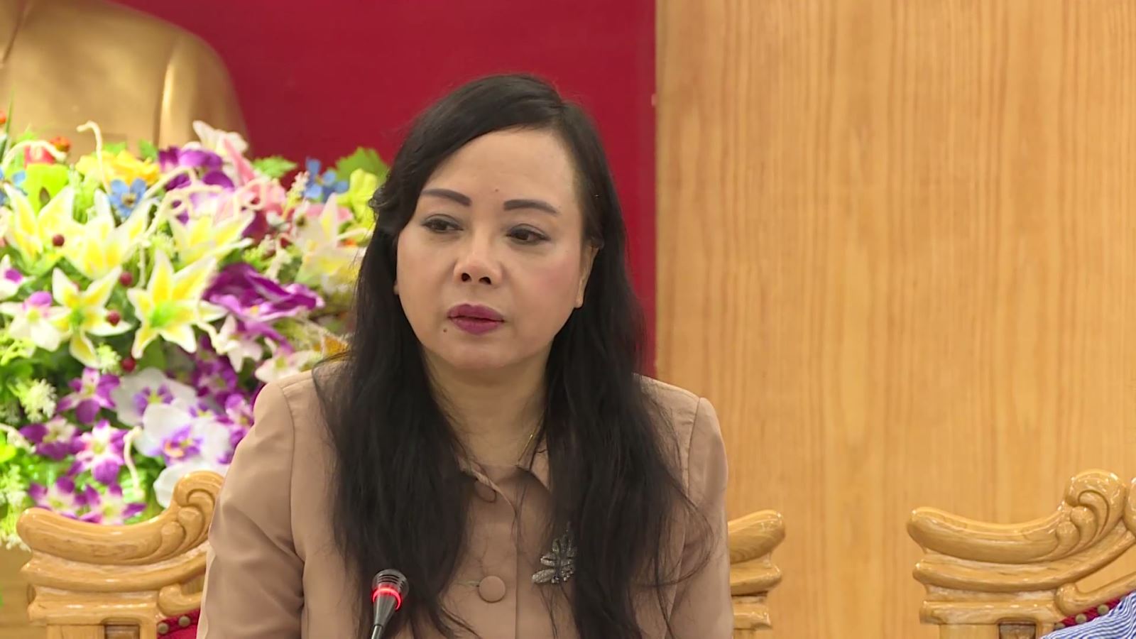 Bộ trưởng Bộ Y tế Nguyễn Thị Kim Tiến làm việc tại tỉnh Hà Tĩnh