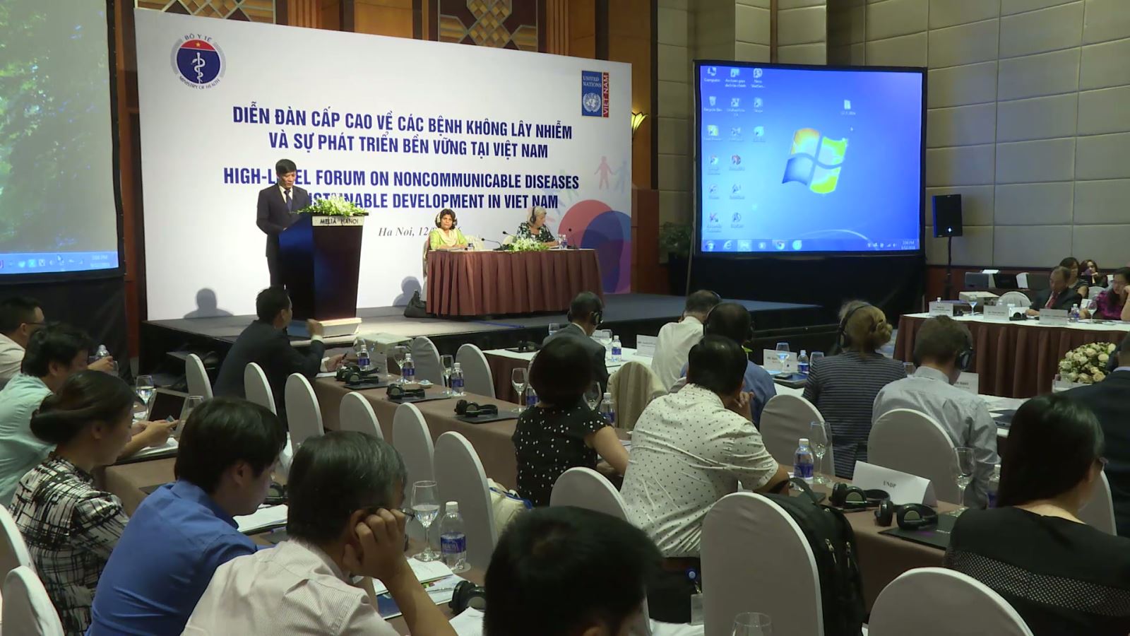 Diễn đàn cấp cao về các bệnh không lây nhiễm và phát triển bền vững tại Việt Nam