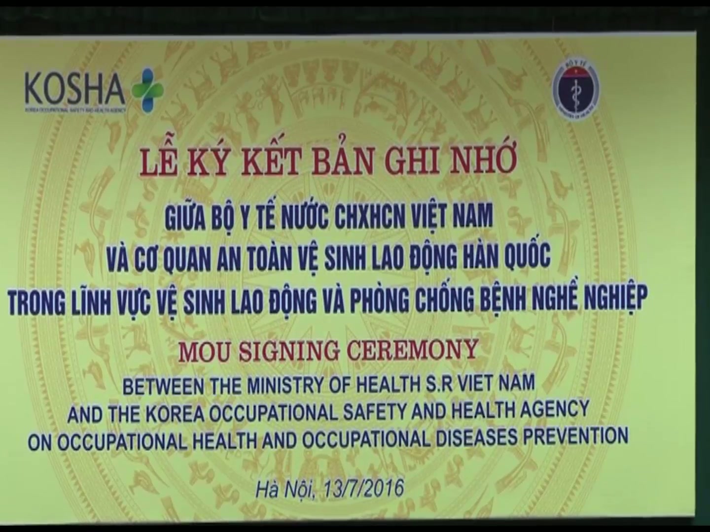 Việt Nam - Hàn Quốc tăng cường hợp tác trong lĩnh vực vệ sinh lao động và phòng chống bệnh nghề nghiệp