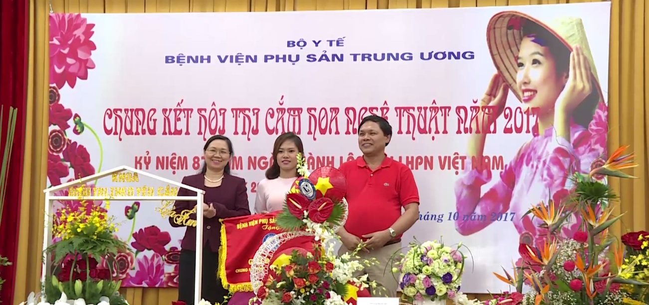 Bệnh viện Phụ sản Trung ương tổ chức kỷ niệm 87 năm Ngày thành lập Hội liên hiệp phụ nữ Việt Nam