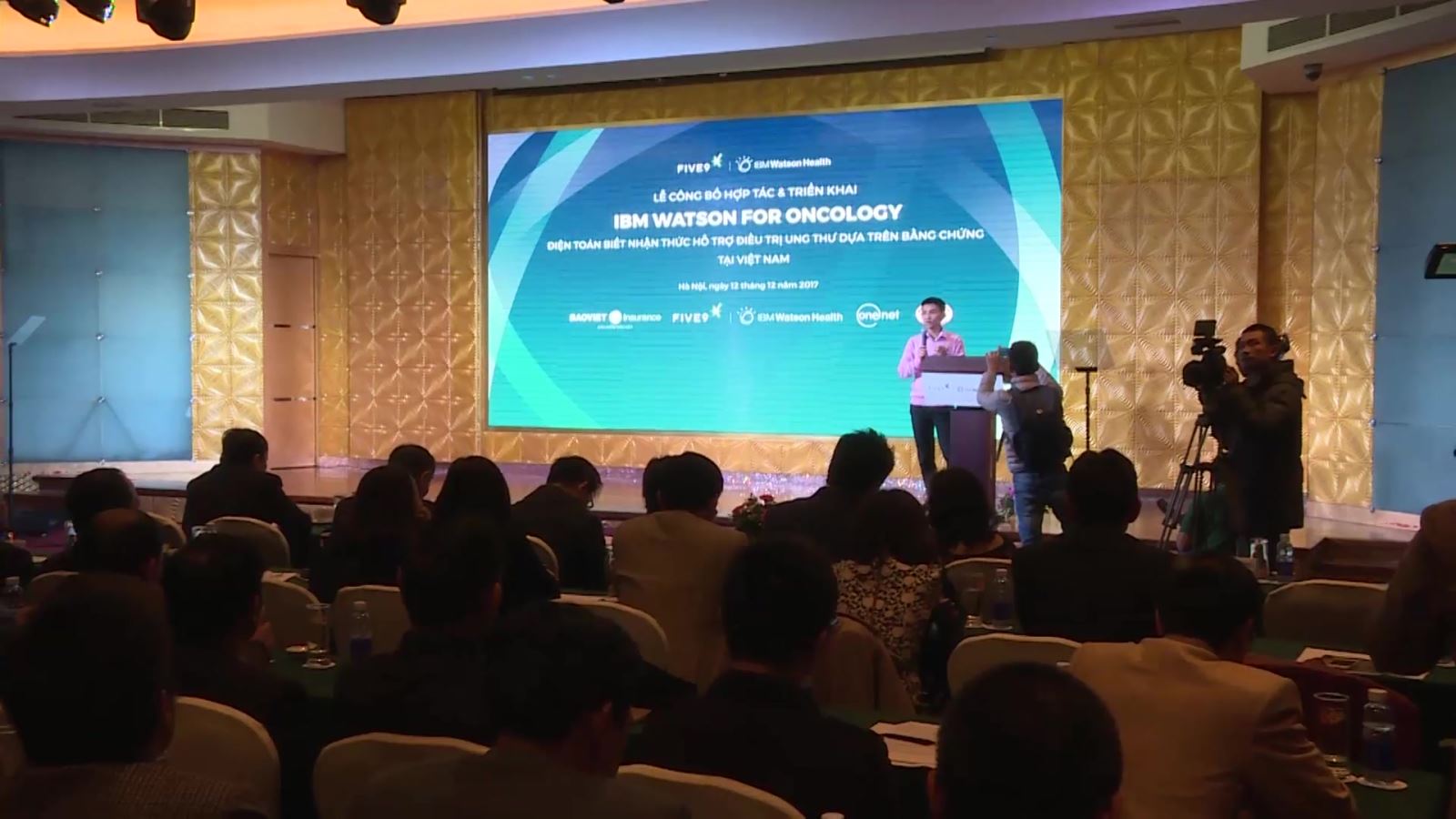 Lễ công bố hợp tác và chuyển giao công nghệ điện toán biết nhận thức hỗ trợ điều trị ung thư dựa trên bằng chứng tại Việt Nam