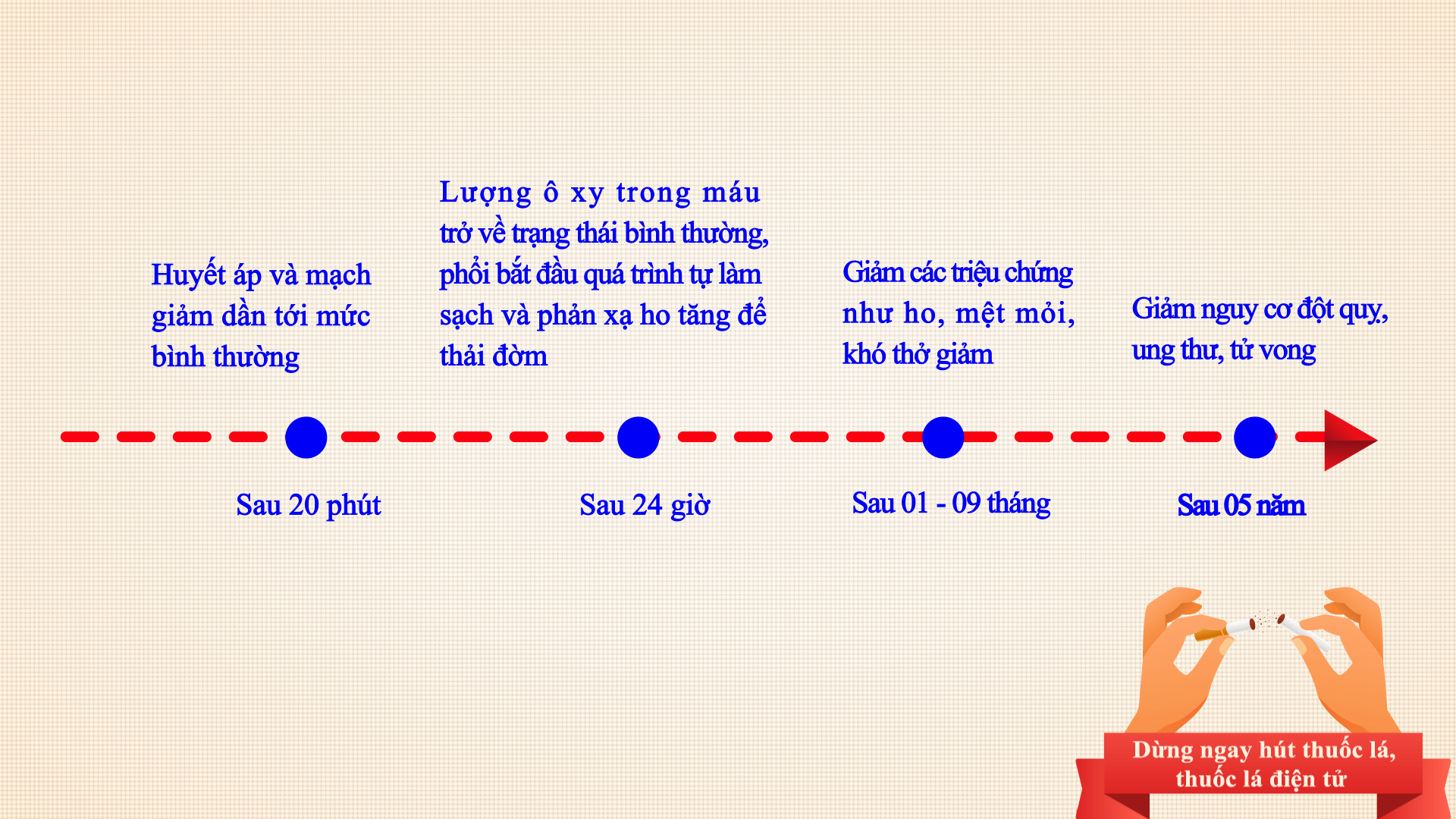 LỢI ÍCH CỦA VIỆC CAI THUỐC LÁ, THUỐC LÁ ĐIỆN TỬ VÀ THUỐC LÁ NUNG NÓNG