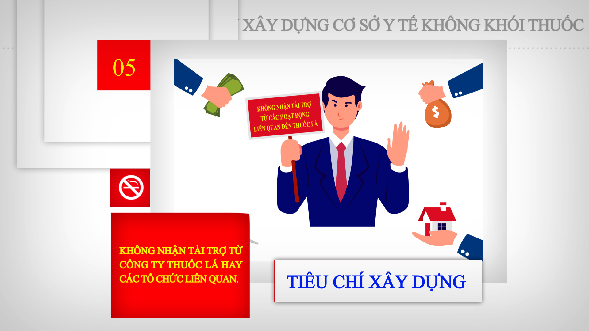 HƯỚNG DẪN XÂY DỰNG CƠ SỞ Y TẾ KHÔNG KHÓI THUỐC