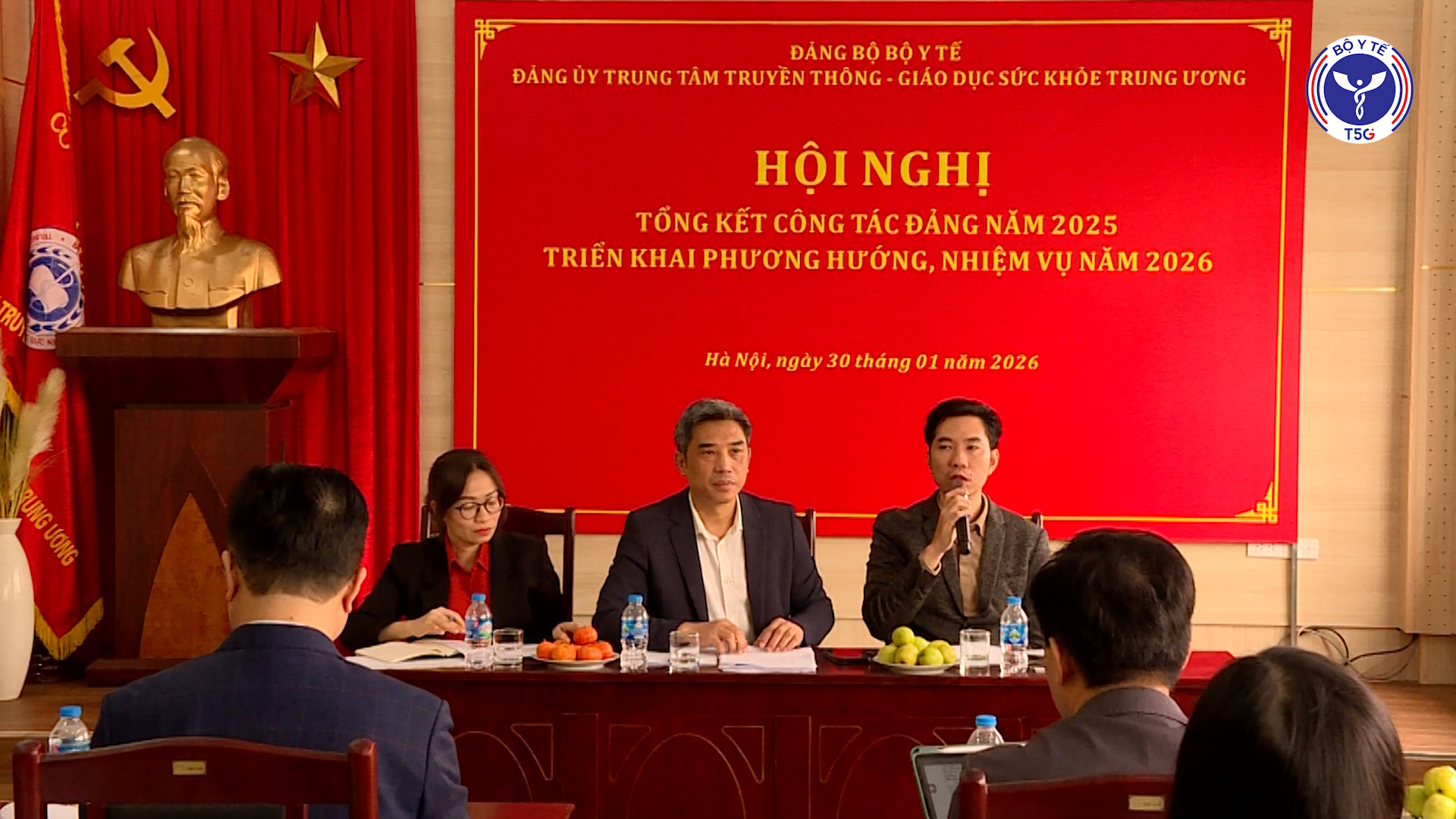 Đảng bộ Trung tâm Truyền thông - Giáo dục sức khỏe Trung ương tổng kết công tác năm 2025, triển khai kế hoạch 2026