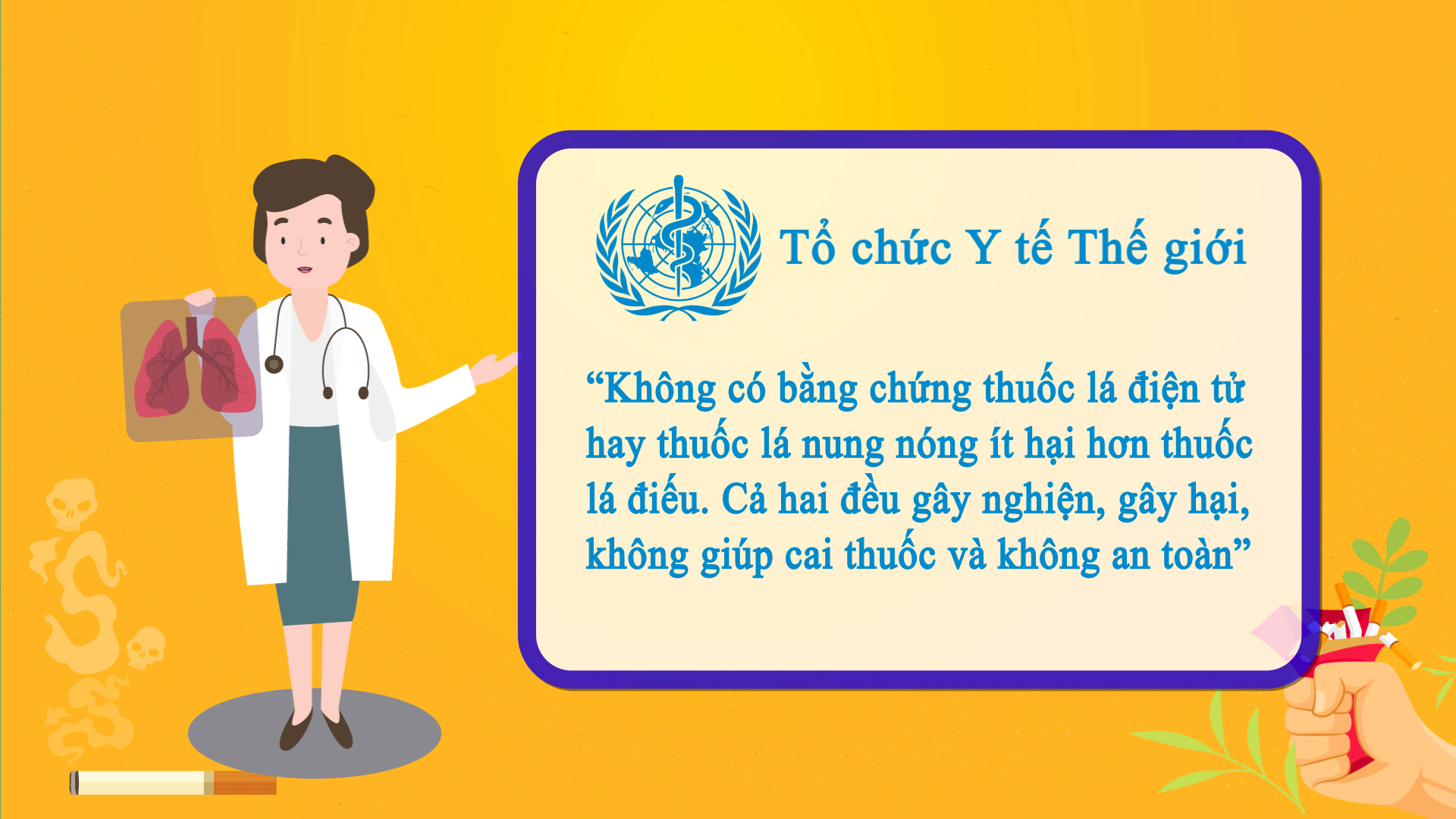 NHỮNG ẢNH HƯỞNG SỨC KHỎE KHI SỬ DỤNG THUỐC LÁ, THUỐC LÁ ĐIỆN TỬ, THUỐC LÁ NUNG NÓNG