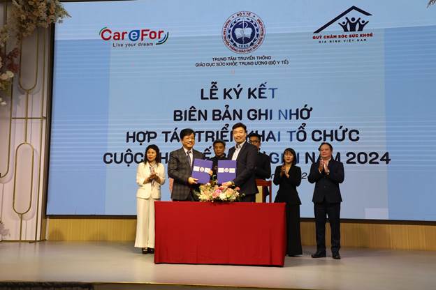 Trung tâm Truyền thông -  Giáo dục sức khoẻ Trung ương ký Biên bản ghi nhớ Chương trình hợp tác với tổ chức Care for Việt Nam 