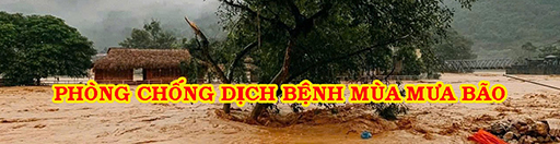 Phòng chống dịch bệnh mùa mưa bão