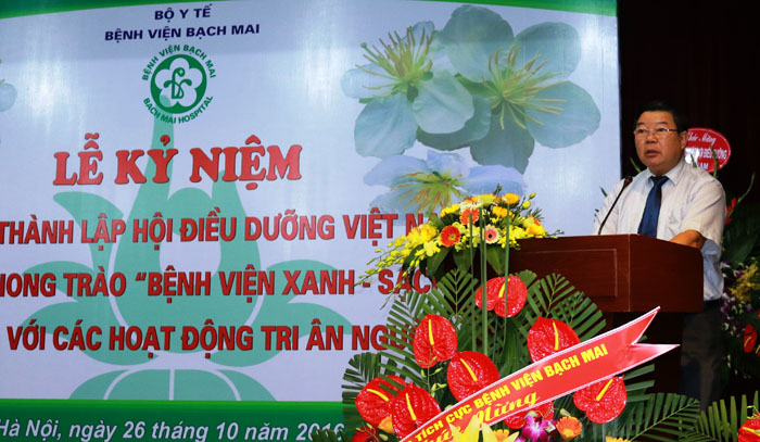 Bệnh viện Bạch Mai tổ chức Lễ kỷ niệm 26 năm thành lập Hội Điều dưỡng Việt Nam