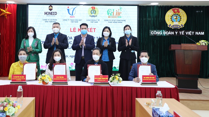 Công đoàn Y tế Việt Nam thỏa thuận hợp tác với các doanh nghiệp về chương trình phúc lợi cho đoàn viên ngành Y tế