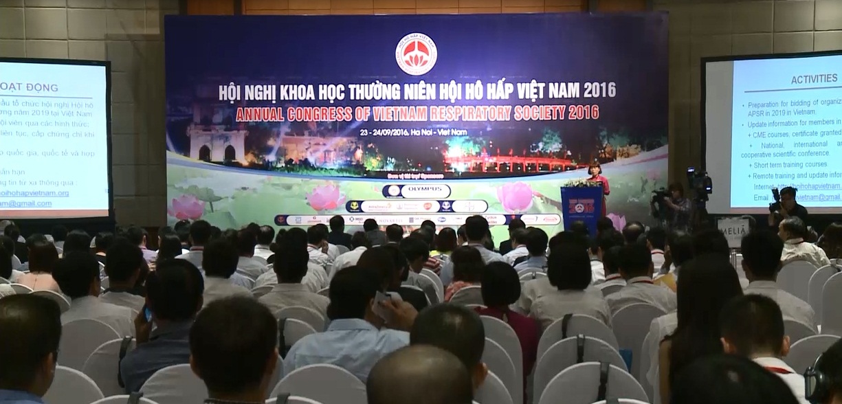 Hội nghị khoa học thường niên Hội hô hấp Việt Nam năm 2016